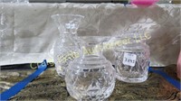 3 piece Waterford crystal