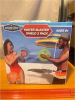 New Game On! Water blaster shield 2 pack