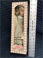 Rose Collection Porcelain Doll New in Box