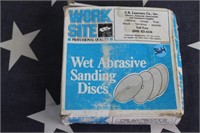 Wet Abrasive Sanding Discs