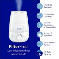 Vicks Filter Free Cool Mist Humidifier A73