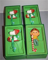 HALLMARK SNOOPY STOCKING HOLDERS AND MORE