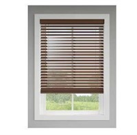 $78  LEVOLOR 2-in 43x64 Cordless Walnut Faux Blind
