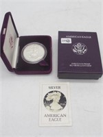PROOF 1986 AMERICAN EAGLE IN BOX W/ COA