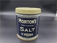 Vintage Mortons salt tin