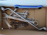 Box of wrenches.