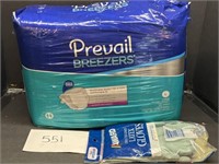 Prevail Adult Diapers; Size L; & More