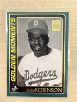 Jackie Robinson 2001 Topps Golden Moments