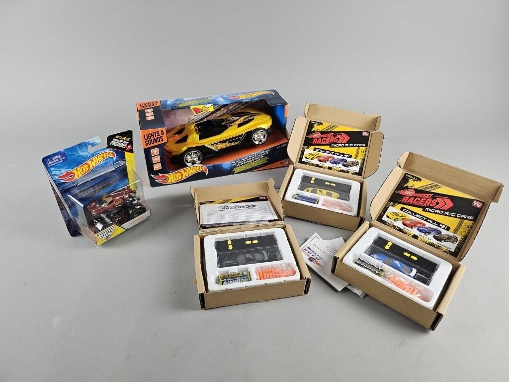 New Hot Wheels & RC Pocket Racers