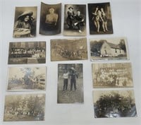 12 Circus,School,Farm,College Postcards