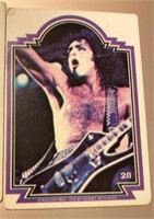 4 - 1978  KISS PAUL STANLEY Cards