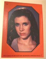 1983 Return of the Jedi PRINCESS LEIA Sticker