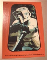 1983 Return of the Jedi STORMTROOPER Sticker