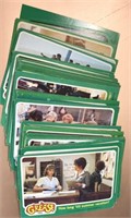 Stack of 1978 GREASE Series 2 Trading Cards