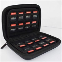 Butterfox Switch Game Card Case, 64 Slots, Black