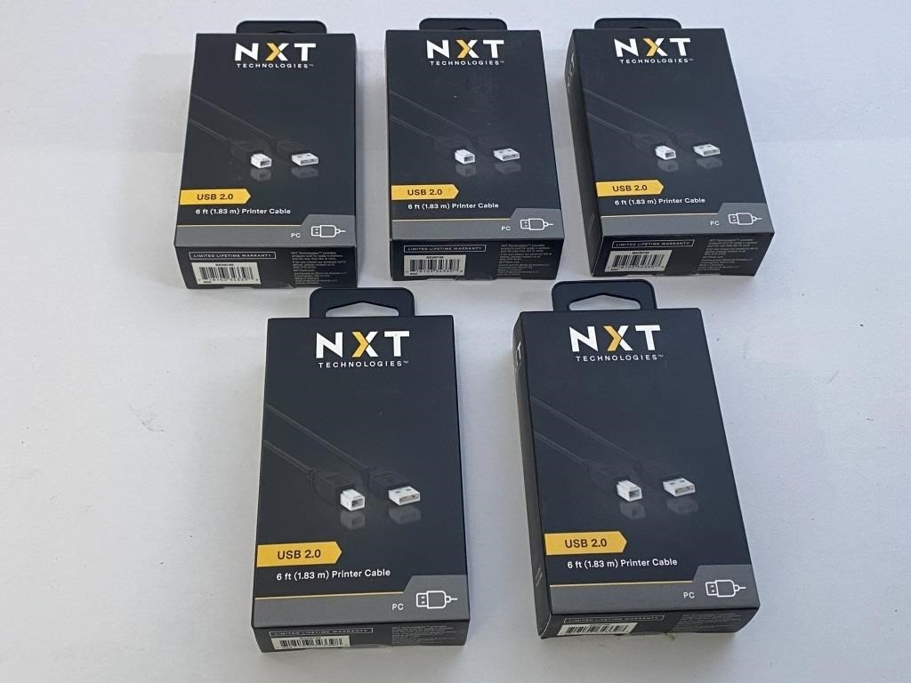 NXT Technologies 4" High Speed HDMI Cable LOT of
