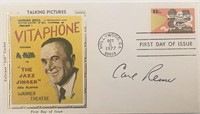 Carl Reiner signed 1977 first day cover