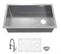 Glacier Bay Kitchen Sink w/Faucet