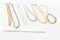 Gold and Silver Tone Necklaces
