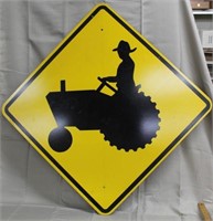 Tractor Icon Highway sign, 30"x30"