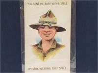 World War 1 Humorous Military Postcard
