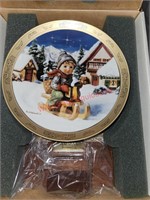 Hummel "ride into Christmas" Plate (Connex 1)