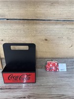 Coca-Cola Tray and coin purse