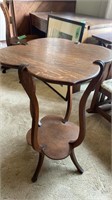 30 antique Oak End Table