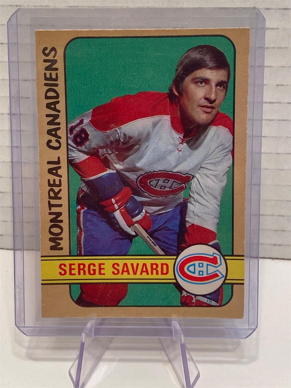 Serge Savard 1972/73 Card