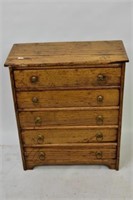 Childs Doll Size Chest of Drawers