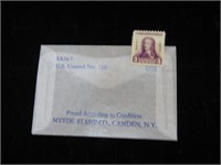 1933 U.S. 3 Cents General Dolethorpe Postage Stamp