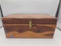 Wood Lockable Box