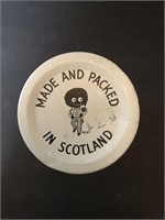 Scarce Golliwog Lidded Jar from Scotland