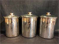 Stainless Steel Canister Set