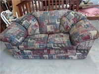 72" fabric sofa