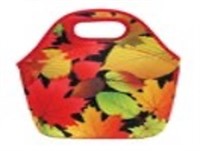 Fall Leaves Neoprene Lunch Bag