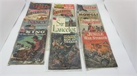 (12) Vintage 1950s comic books