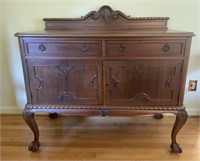 Antique Ball in Claw Sideboard