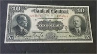 1923 Bank Of Montreal $10 Banknote