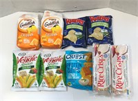 9 Pcs Food Variety Lot: Goldfish Crackers BB 02/24