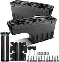 Set of 2 Truck Bed Storage Tool Box