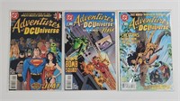 DC ADVENTURES IN THE DCUNIVERSE COMIC BOOKS 1-3