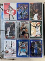 Lot of 9 NBA Basketball Prizm, Color, Rookies