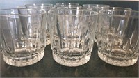 Arcoroc France Rock Glasses - Set of 10