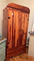 Cedar-Wood - Wardrobe Closet- 61.5 inches h x 2