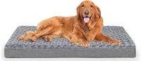 16.5x29" Egg Crate Memory Foam Dog Bed