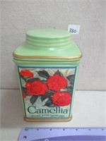 COLORFUL CAMELLIA CANNISTER