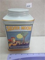 PRETTY SILVER MOON CANNISTER
