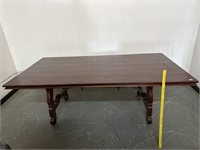 Solid Oak 7 Ft.  Harvest Table