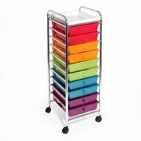 SEVILLE 10-DRAWER ORGANIZER CART